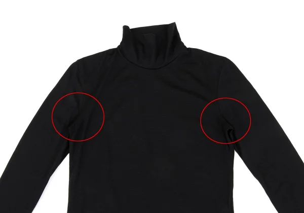 Yohji Yamamoto NOIR Turtle Neck Wool T Shirt K-164979_003