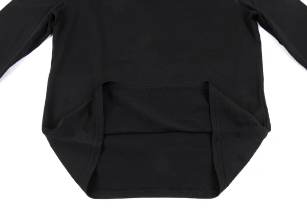 Yohji Yamamoto NOIR Turtle Neck Wool T Shirt K-164979_010