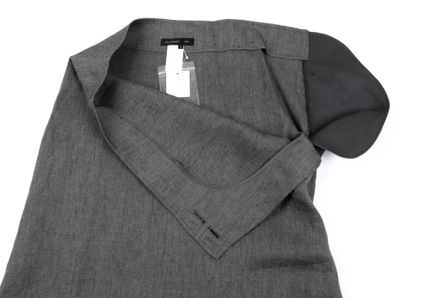 Yohji Yamamoto NOIR Linen Waist Wrap Skirt K-164980_005