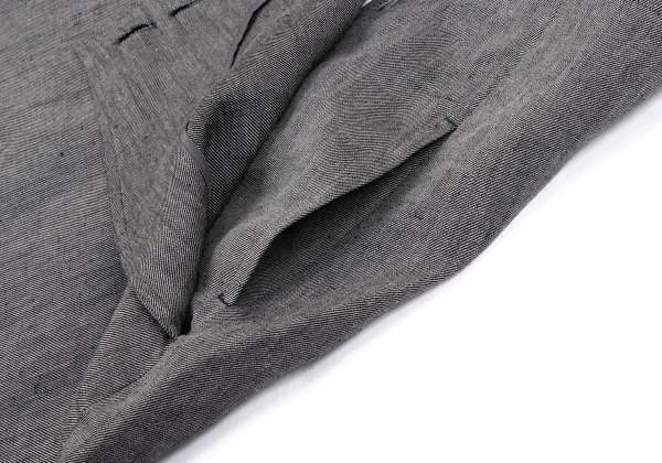 Yohji Yamamoto NOIR Linen Waist Wrap Skirt K-164980_006