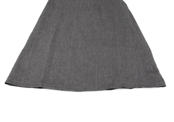 Yohji Yamamoto NOIR Linen Waist Wrap Skirt K-164980_007