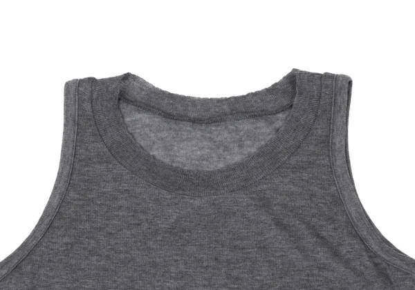 Unbranded Wool Blend Side Slit Tank Top K-164982_003