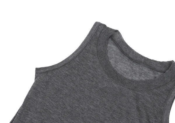 Unbranded Wool Blend Side Slit Tank Top K-164982_004