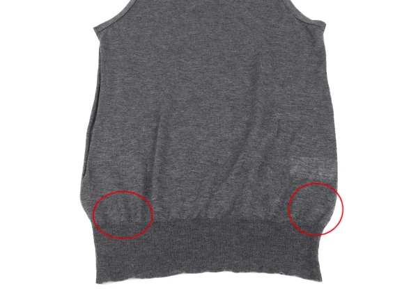 Unbranded Wool Blend Side Slit Tank Top K-164982_005