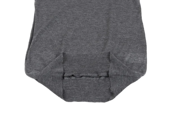 Unbranded Wool Blend Side Slit Tank Top K-164982_009