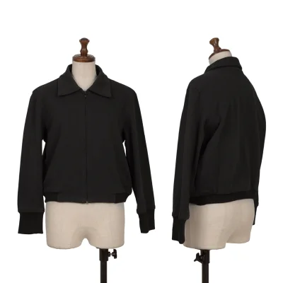 Y's Acrylic Blend Sweat Zip Blouson