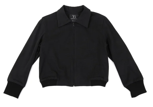 Y's Acrylic Blend Sweat Zip Blouson K-164984_002
