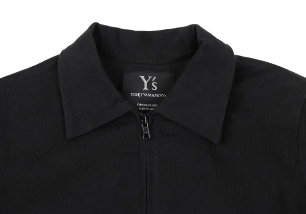 Y's Acrylic Blend Sweat Zip Blouson K-164984_003