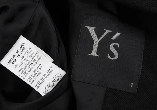 Y's Leather Patchwork 2B Jacket K-164985_018