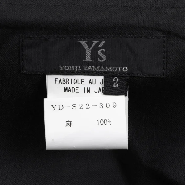 Y's Linen Front Pocket Skirt K-164986_011