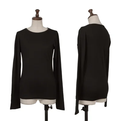 MICHIKO by Y's Wool Boat-neck Top