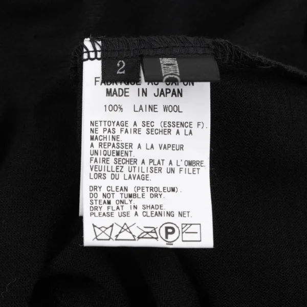 MICHIKO by Y's Wool Boat-neck Top K-164987_010