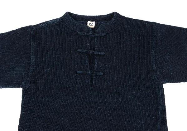 45rpm 45R Indigo Dyed Skipper Knit Sweater K-164988_003
