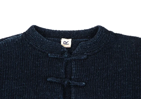 45rpm 45R Indigo Dyed Skipper Knit Sweater K-164988_004