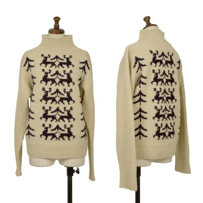 45rpm 45R Nordic Low-gauge High-neck Knit Sweater