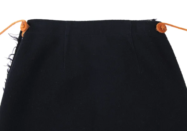 45rpm 45R Wool Cutting Wrap Skirt K-164990_012