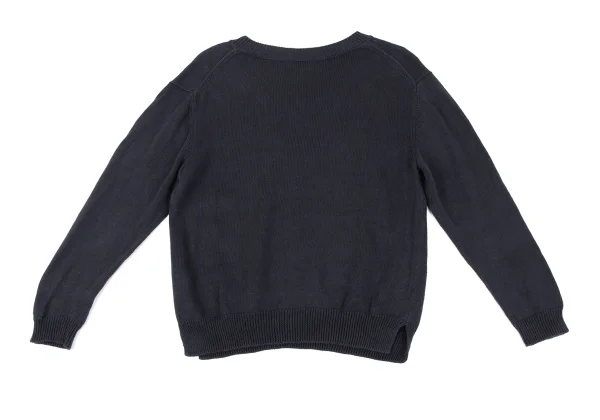 SUNSPEL Cotton Linen V-neck Knit K-164991_008