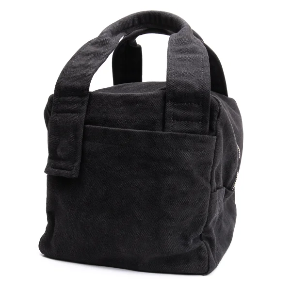 Y's Dyed Canvas Mini Hand Bag Black  K-164994_001