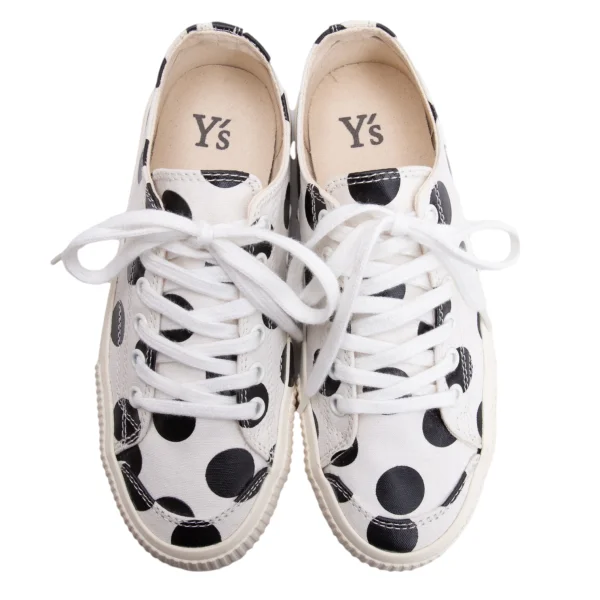 Y's Dot Printed Canvas Sneakers K-164998_002