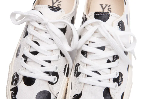 Y's Dot Printed Canvas Sneakers K-164998_006