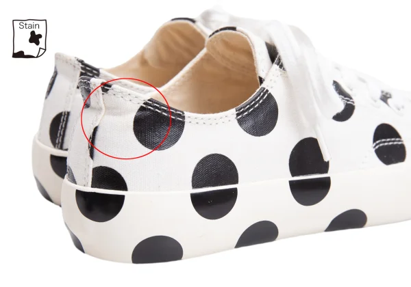 Y's Dot Printed Canvas Sneakers K-164998_008