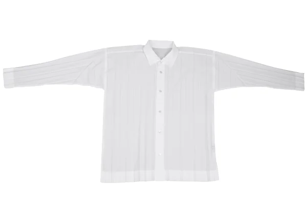HOMME PLISSE ISSEY MIYAKE Poly Pleated Shirt K-165002_002