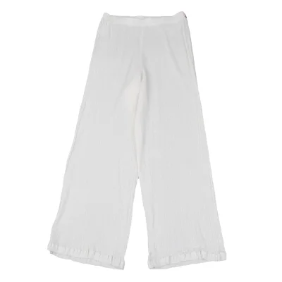 ISSEY MIYAKE HaaT Crepe Pleated Straight Pants