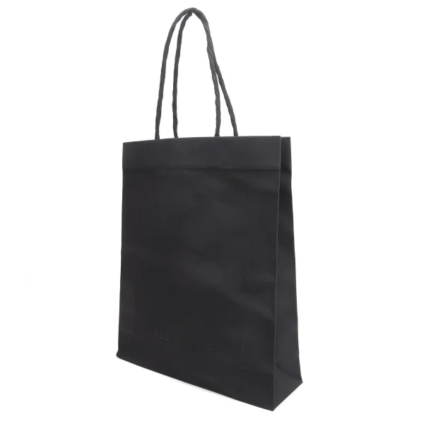 ISSEY MIYAKE Logo Printed Tote Bag Black  K-165006_001