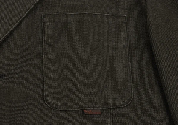 Papas Pigment Dyed Cotton Patch Pocket Design Jacket K-165020_007