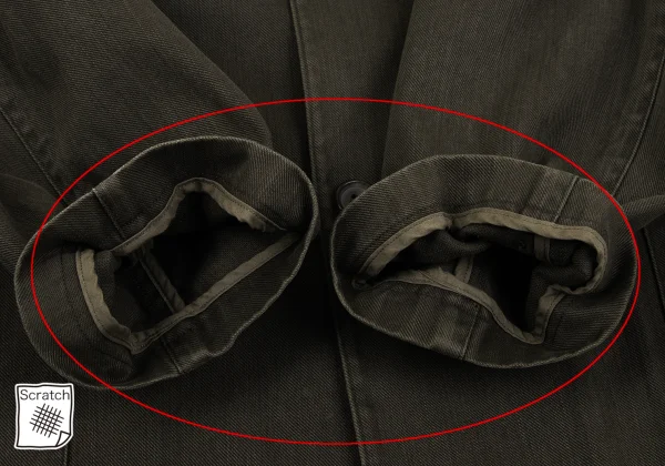 Papas Pigment Dyed Cotton Patch Pocket Design Jacket K-165020_010