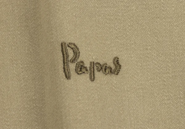 Papas Cotton Check Lining Logo Embroidered Jacket K-165021_006