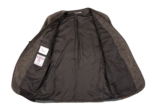 Papas Harris Tweed Crazy Pattern Switching Jacket K-165022_014