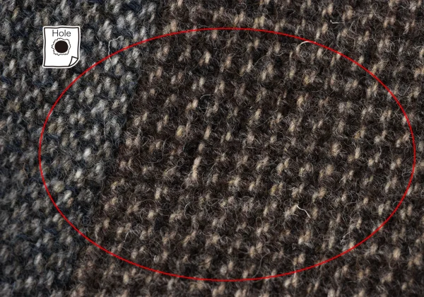 Papas Harris Tweed Crazy Pattern Switching Jacket K-165022_016