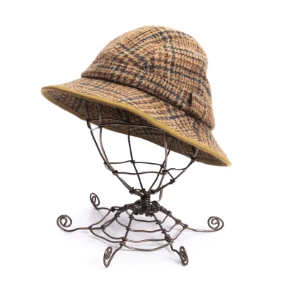 Papas Checker Tweed Hat