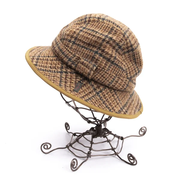 Papas Checker Tweed Hat K-165025_002