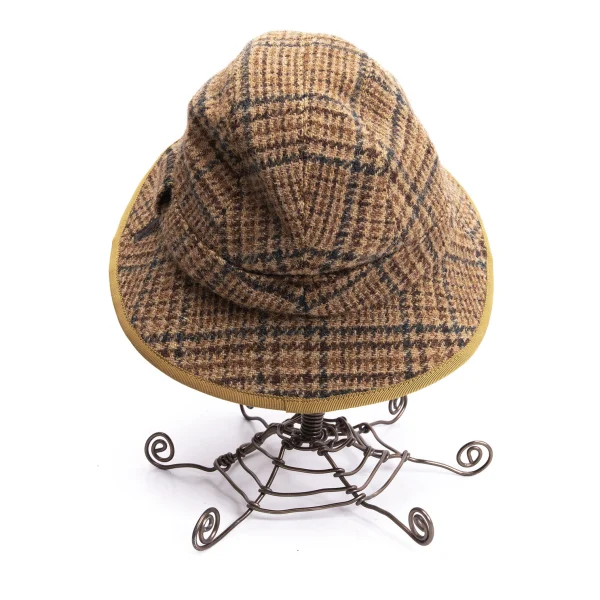 Papas Checker Tweed Hat K-165025_004