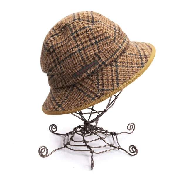 Papas Checker Tweed Hat K-165025_005
