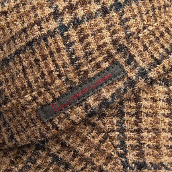 Papas Checker Tweed Hat K-165025_006