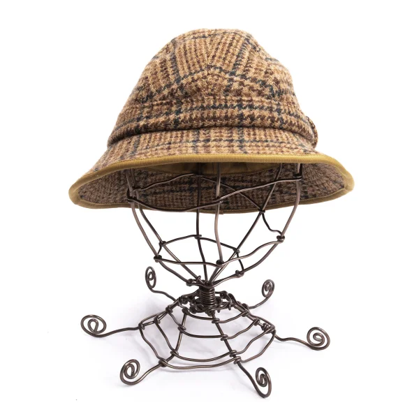 Papas Checker Tweed Hat K-165025_007