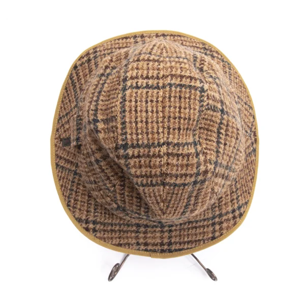 Papas Checker Tweed Hat K-165025_008