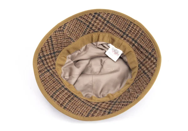 Papas Checker Tweed Hat K-165025_009