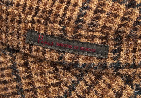 Papas Checker Tweed Hat K-165025_011