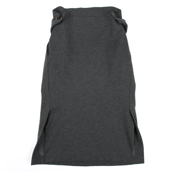 Vivienne Westwood ANGLOMANIA Cotton Nylon Stretch Sweat Skirt K-165027_010