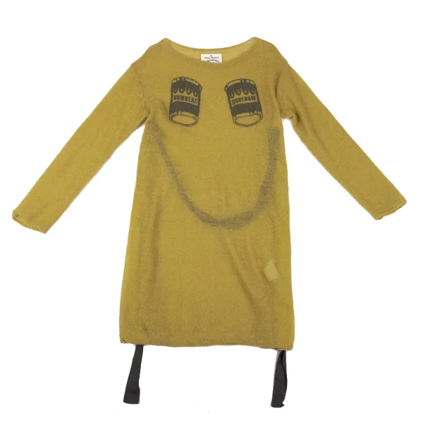 Vivienne Westwood ANGLOMANIA Mohair Blend Knit Dress K-165028_002