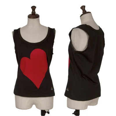 Vivienne Westwood Red Label Heart Printed Tank Top