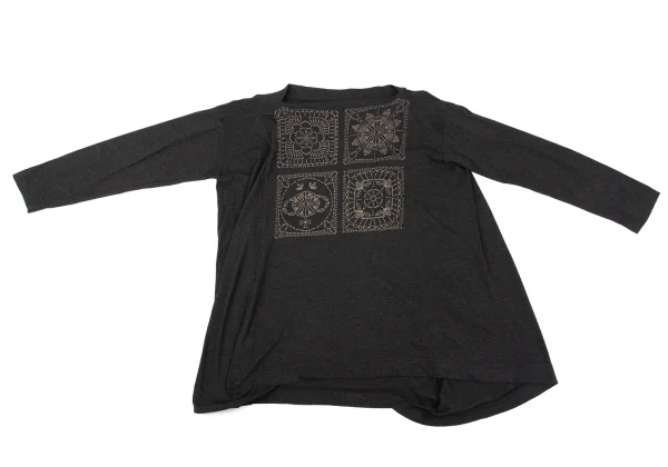 Vivienne Westwood Red Label Embroidery Printed Asymmetrical T Shirt K-165031_002