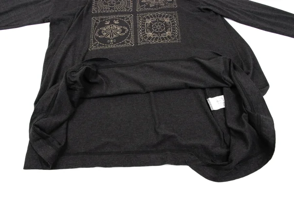 Vivienne Westwood Red Label Embroidery Printed Asymmetrical T Shirt K-165031_010