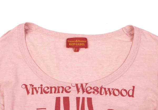 Vivienne Westwood Red Label Cotton Blend Logo Printed T Shirt K-165032_006