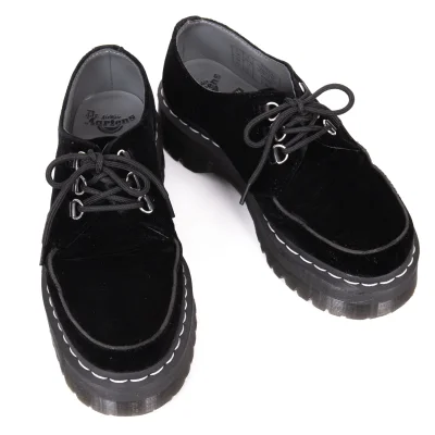 Dr.Martens×AGYNESS DEYN AGGY CREEPER Velour Shoes