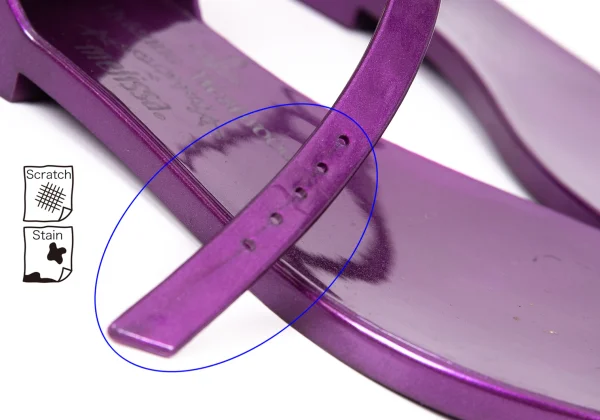 Vivienne Westwood ANGLOMANIA x melissa Metallic Ankle Strap Sandals K-165036_008